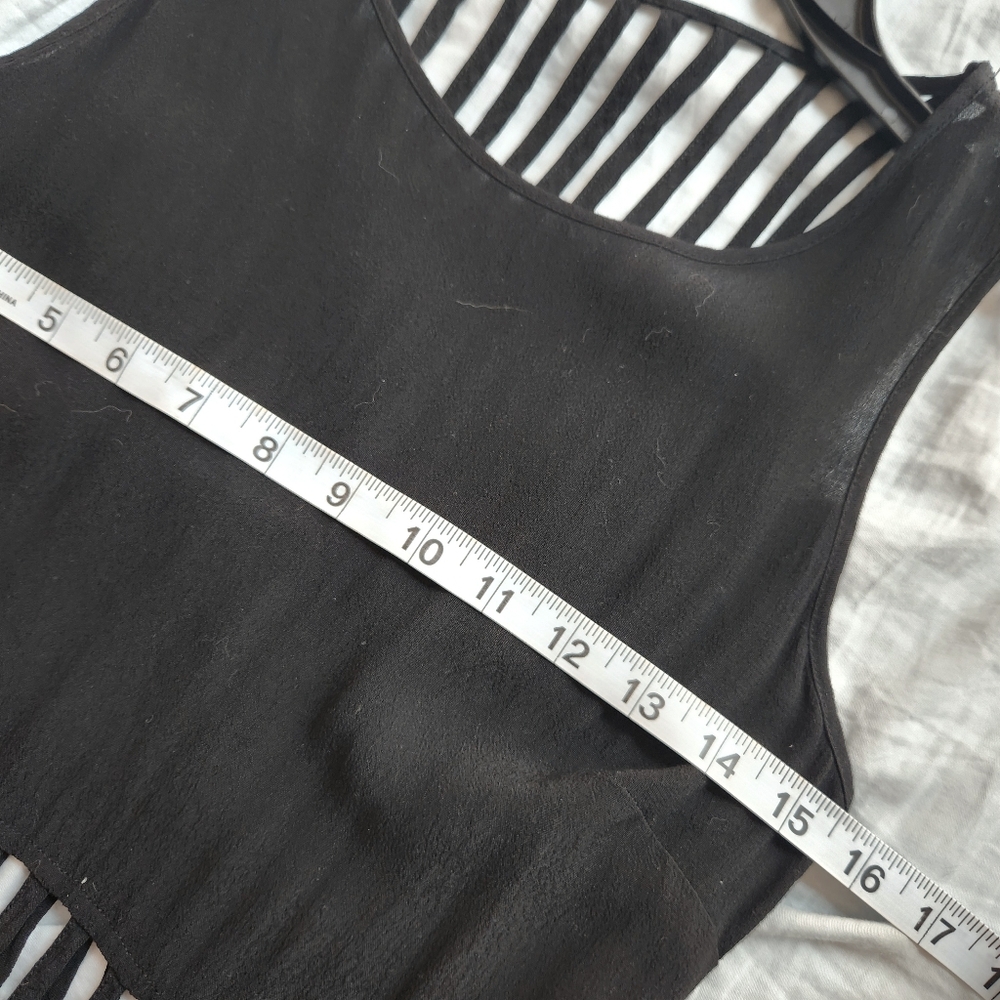 Back Caged Goth Sleeveless Dress Night Out Size SMALL ⚘️HP⚘️ - Picture 10 of 11